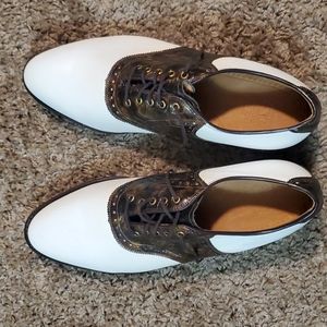 Johnson & Murphy vintage golf spikes